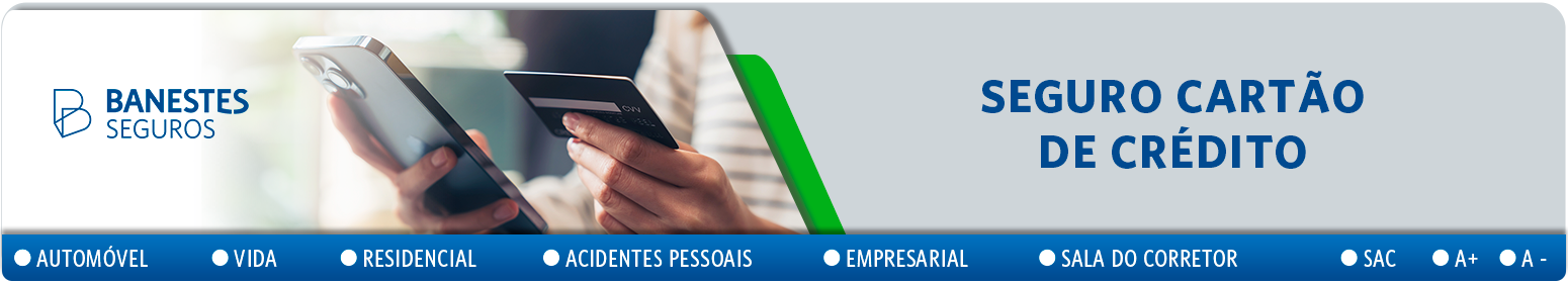 banner seguro cart&atilde;o